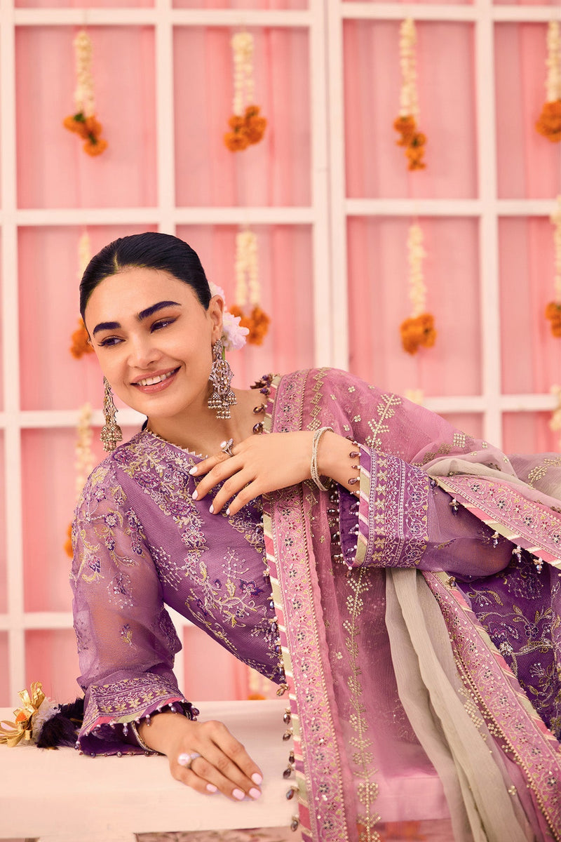 Alizeh | Shehnai The Festive Edit | AF-ZN-2220-Zari - Designer Dress - Type : Ladies Clothes - Available at Libayah - 100% Original