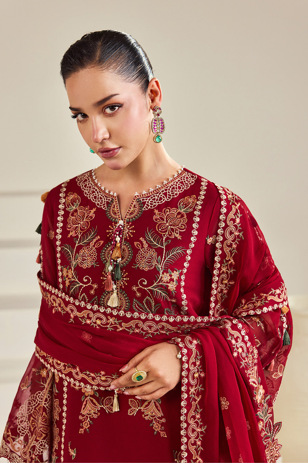 Alizeh | Dhaagay Formals |AF-DHG-5053-Suraira by Alizeh - Designer Dress  - Type : Ladies Clothes - Available at Libayah - 100% Original 