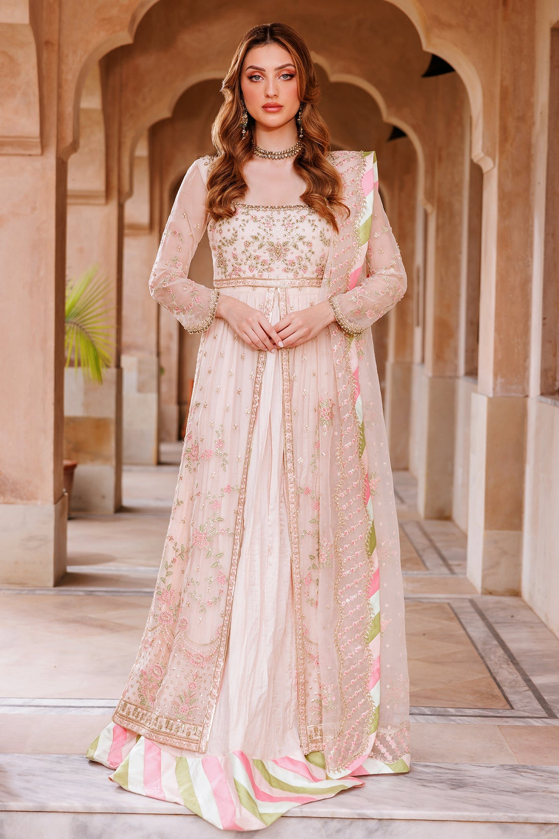 Mina Kashif | Shahbano Luxury Pret 24 | Jazmin by Mina Kashif - Designer Dress - Type: Ladies Clothes - Available at Libayah - 100% Original