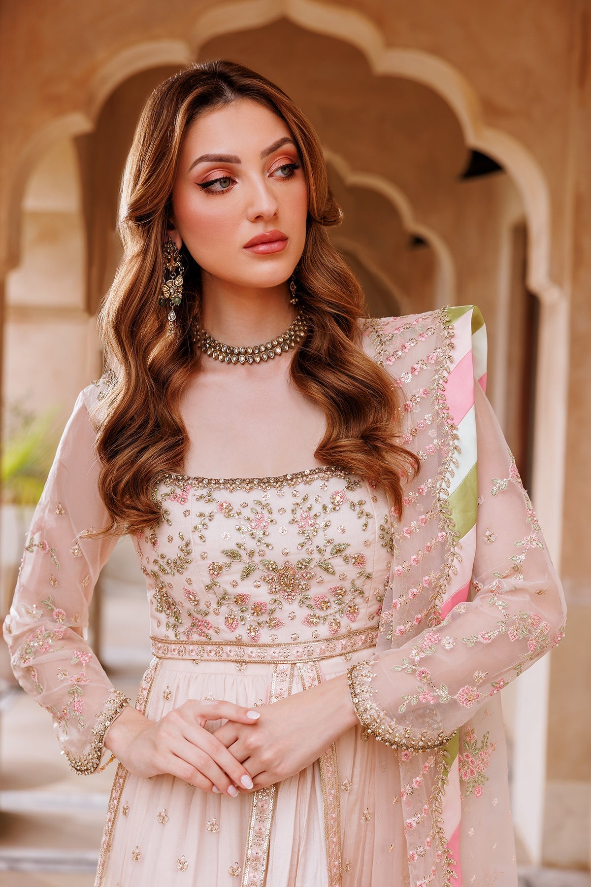 Mina Kashif | Shahbano Luxury Pret 24 | Jazmin by Mina Kashif - Designer Dress - Type: Ladies Clothes - Available at Libayah - 100% Original