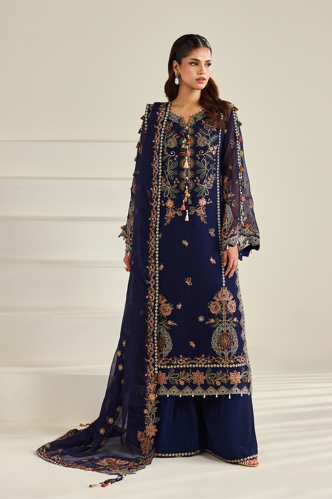 Alizeh | Dhaagay Formals |AF-DHG-5054-Anvah by Alizeh - Designer Dress  - Type : Ladies Clothes - Available at Libayah - 100% Original 