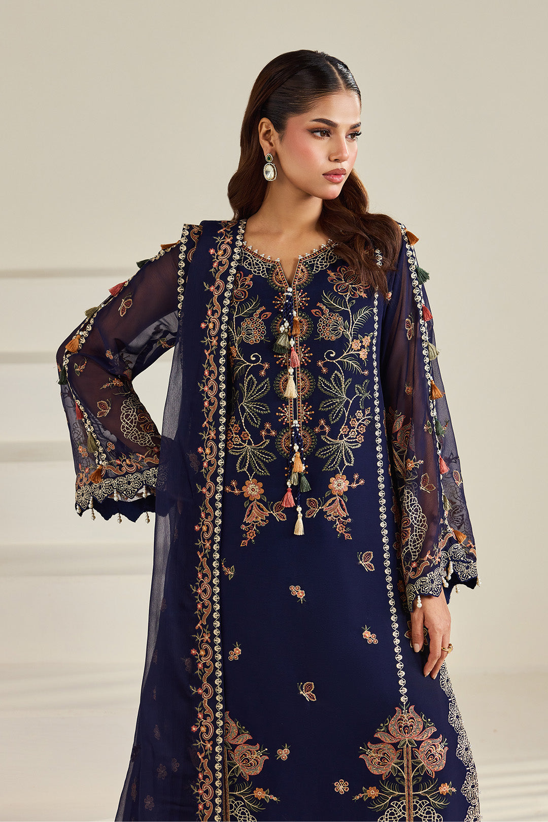 Alizeh | Dhaagay Formals |AF-DHG-5054-Anvah by Alizeh - Designer Dress  - Type : Ladies Clothes - Available at Libayah - 100% Original 
