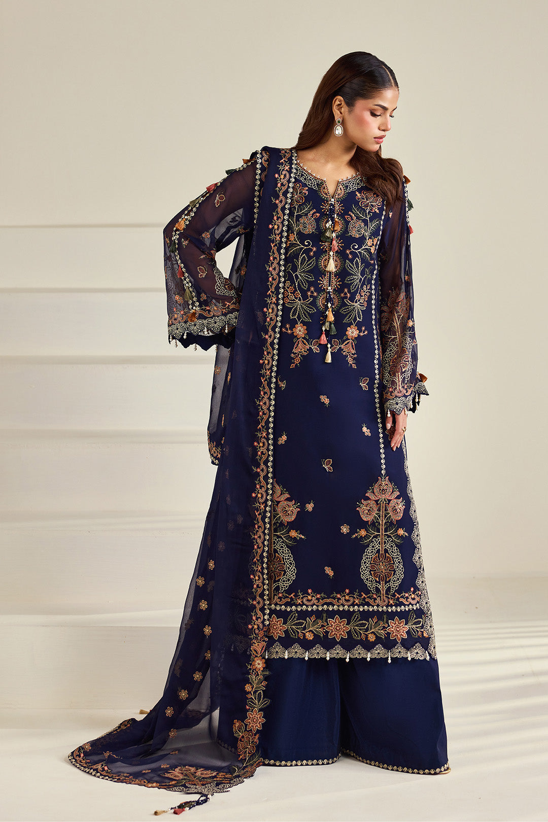 Alizeh | Dhaagay Formals |AF-DHG-5054-Anvah by Alizeh - Designer Dress  - Type : Ladies Clothes - Available at Libayah - 100% Original 