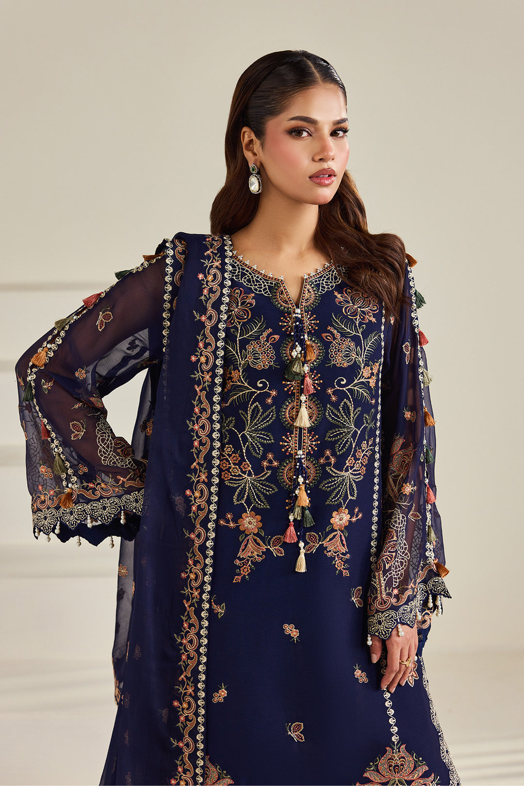 Alizeh | Dhaagay Formals |AF-DHG-5054-Anvah by Alizeh - Designer Dress  - Type : Ladies Clothes - Available at Libayah - 100% Original 