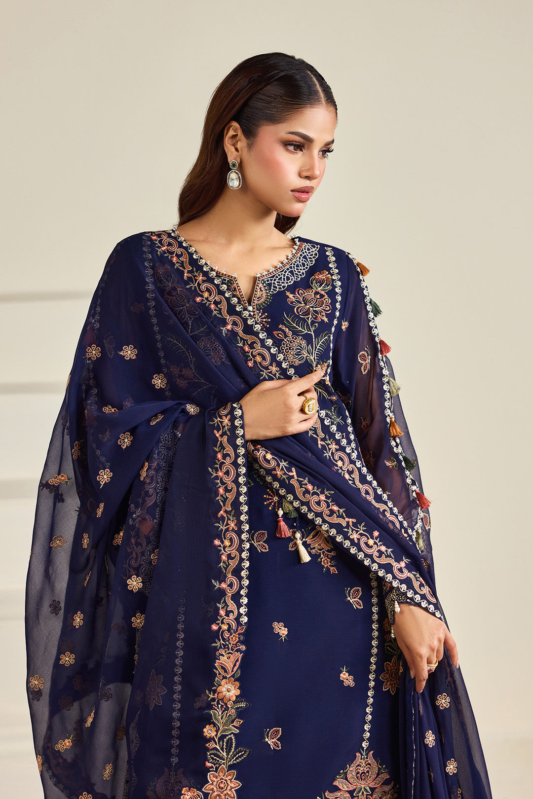 Alizeh | Dhaagay Formals |AF-DHG-5054-Anvah by Alizeh - Designer Dress  - Type : Ladies Clothes - Available at Libayah - 100% Original 