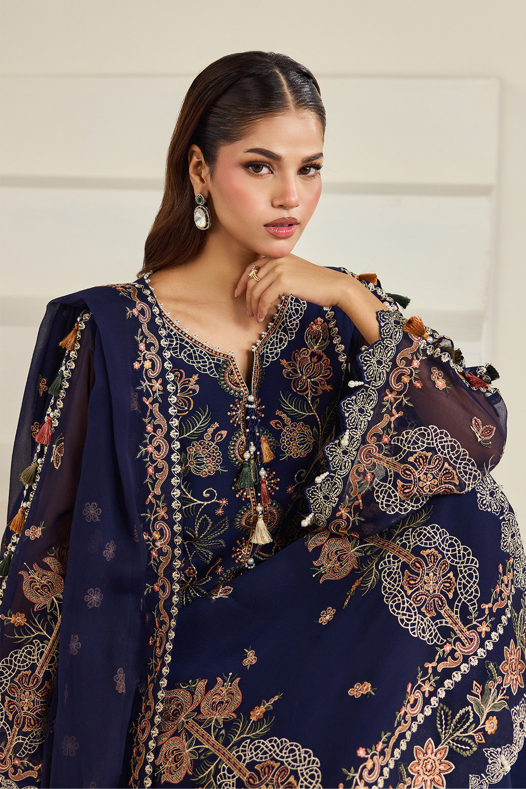 Alizeh | Dhaagay Formals |AF-DHG-5054-Anvah by Alizeh - Designer Dress  - Type : Ladies Clothes - Available at Libayah - 100% Original 