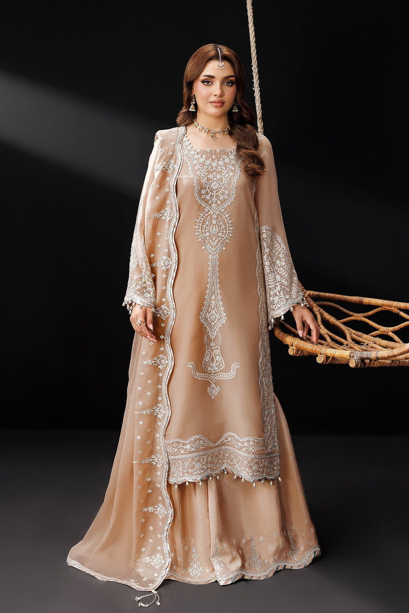 Alizeh | Dua Formals 26 | AF-DUA-3031-Gilded Lace by Alizeh - Designer Dress  - Type : Ladies Clothes - Available at Libayah - 100% Original 