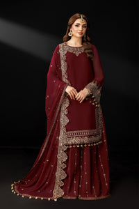 Alizeh | Dua Formals 26 | AF-DUA-3035-Marsala by Alizeh - Designer Dress  - Type : Ladies Clothes - Available at Libayah - 100% Original 