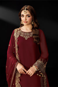 Alizeh | Dua Formals 26 | AF-DUA-3035-Marsala by Alizeh - Designer Dress  - Type : Ladies Clothes - Available at Libayah - 100% Original 