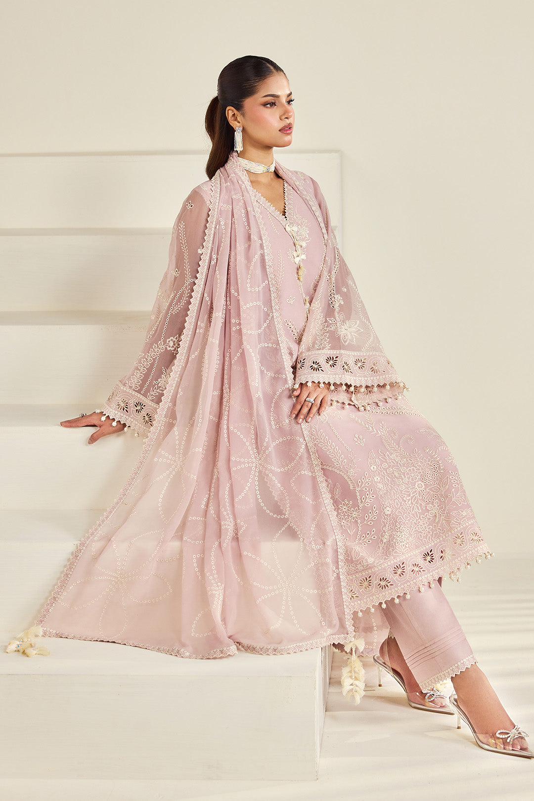 Alizeh | Dhaagay Formals |AF-DHG-5056-Ornee by Alizeh - Designer Dress  - Type : Ladies Clothes - Available at Libayah - 100% Original 