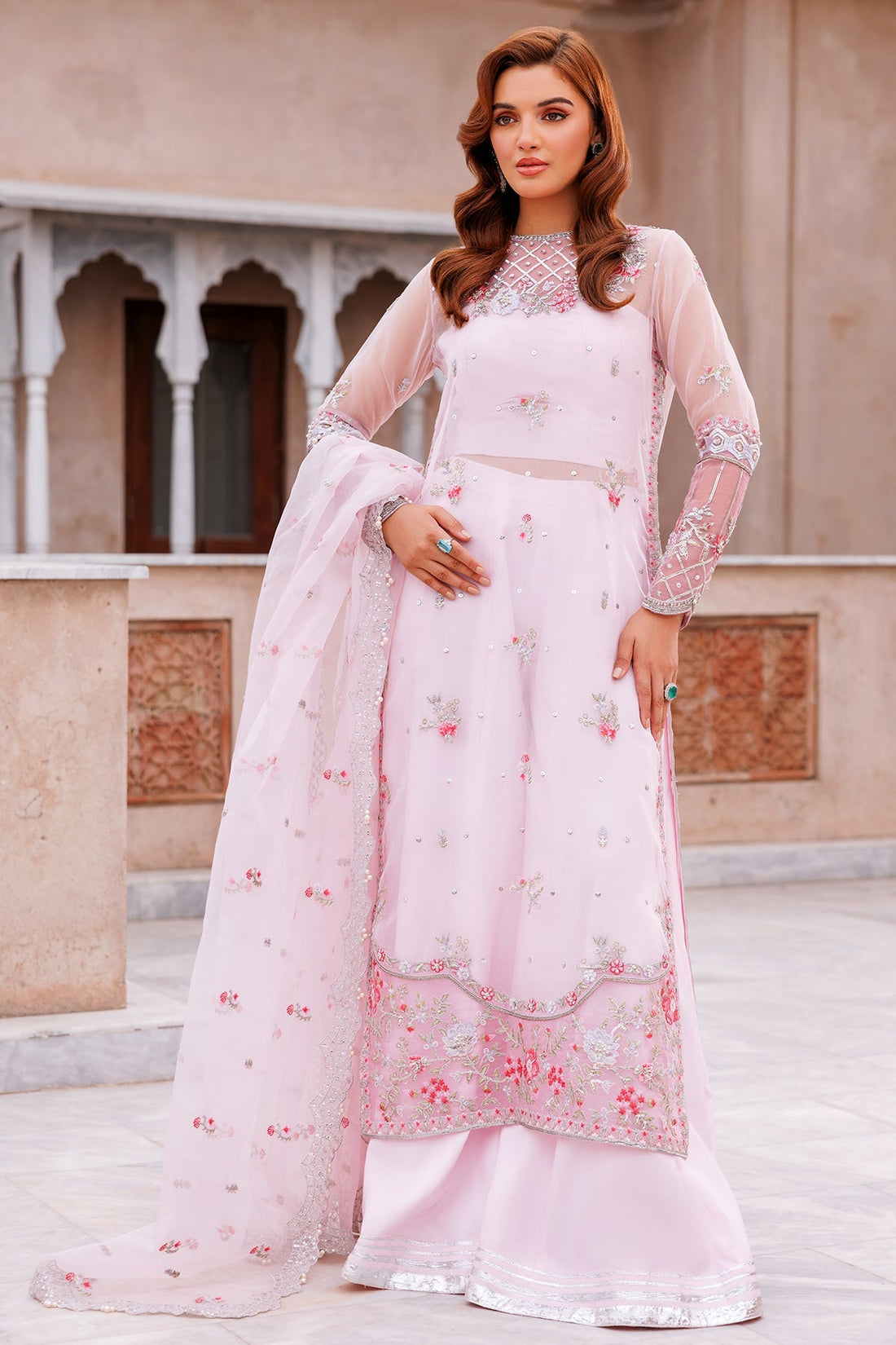 Mina Kashif | Shahbano Luxury Pret 24 | Malook by Mina Kashif - Designer Dress - Type: Ladies Clothes - Available at Libayah - 100% Original