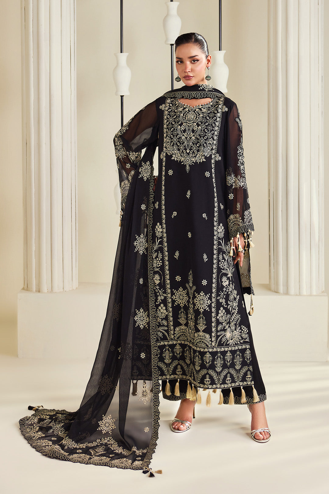 Alizeh | Dhaagay Formals |AF-DHG-5050-Zarly by Alizeh - Designer Dress  - Type : Ladies Clothes - Available at Libayah - 100% Original 