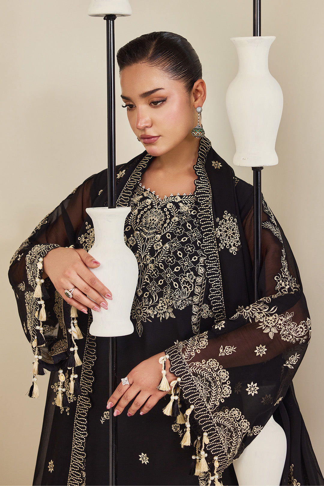 Alizeh | Dhaagay Formals |AF-DHG-5050-Zarly by Alizeh - Designer Dress  - Type : Ladies Clothes - Available at Libayah - 100% Original 
