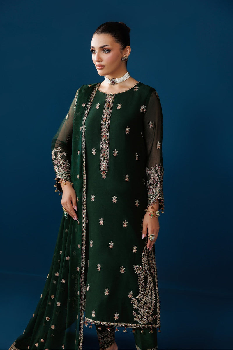 Alizeh | Dua Formals 26 | AF-DUA-3032-Regal Green by Alizeh - Designer Dress  - Type : Ladies Clothes - Available at Libayah - 100% Original 