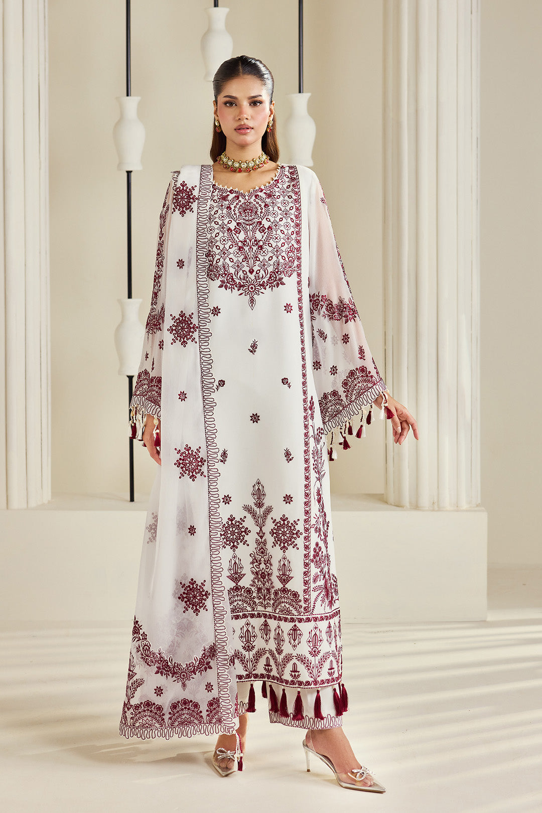 Alizeh | Dhaagay Formals |AF-DHG-5049-Arbella by Alizeh - Designer Dress  - Type : Ladies Clothes - Available at Libayah - 100% Original 