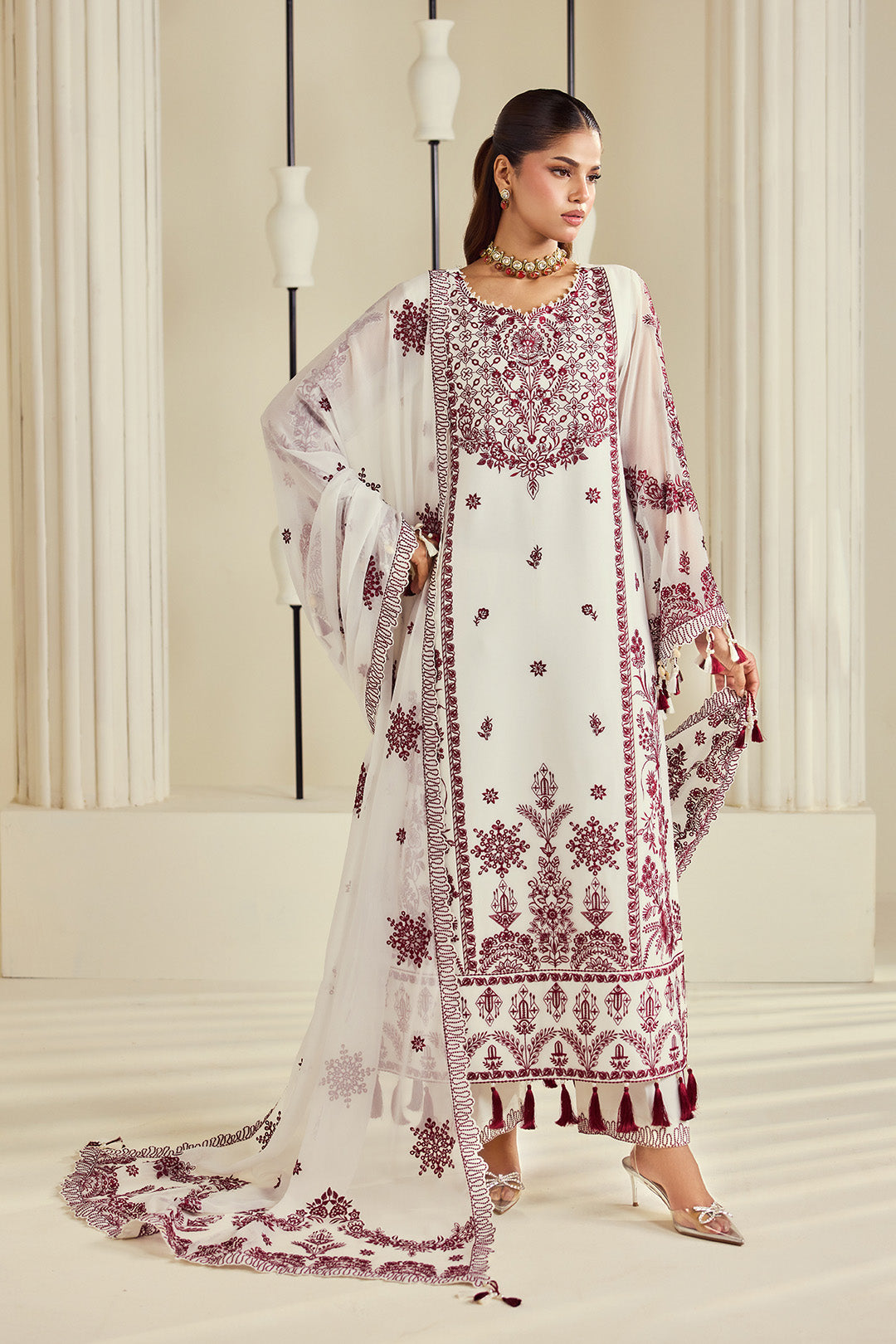 Alizeh | Dhaagay Formals |AF-DHG-5049-Arbella by Alizeh - Designer Dress  - Type : Ladies Clothes - Available at Libayah - 100% Original 