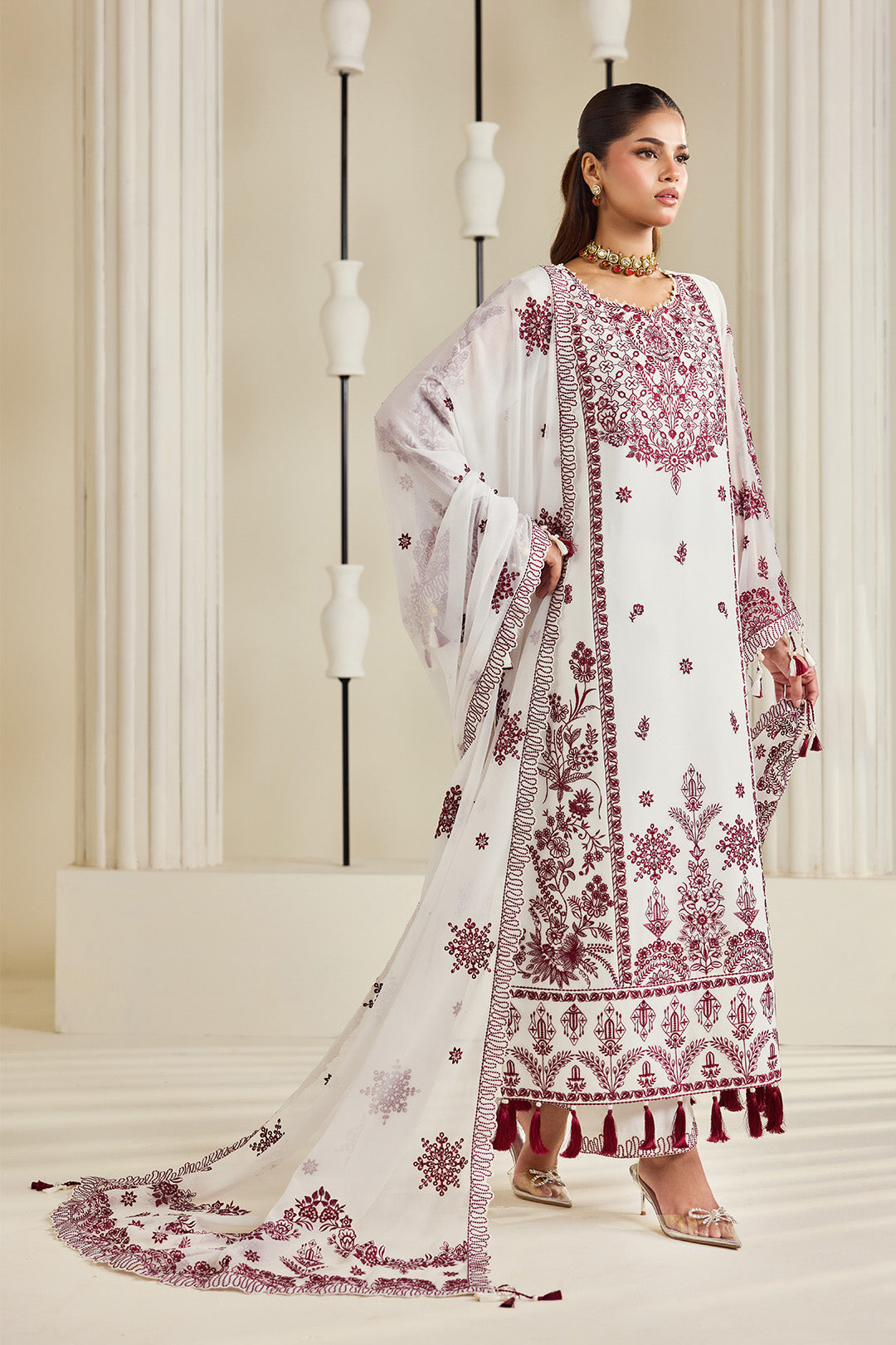 Alizeh | Dhaagay Formals |AF-DHG-5049-Arbella by Alizeh - Designer Dress  - Type : Ladies Clothes - Available at Libayah - 100% Original 