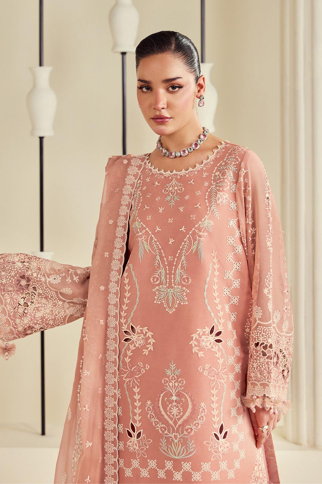 Alizeh | Dhaagay Formals |AF-DHG-5045-Sorah by Alizeh - Designer Dress  - Type : Ladies Clothes - Available at Libayah - 100% Original 