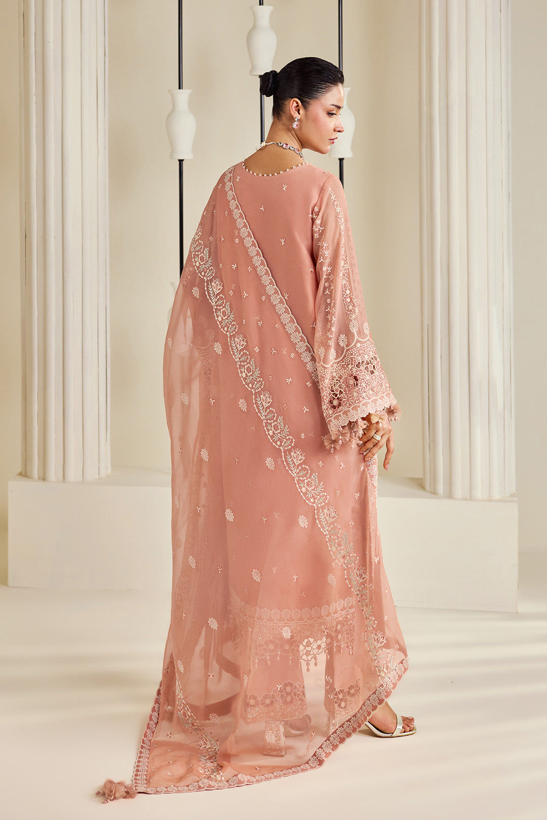Alizeh | Dhaagay Formals |AF-DHG-5045-Sorah by Alizeh - Designer Dress  - Type : Ladies Clothes - Available at Libayah - 100% Original 