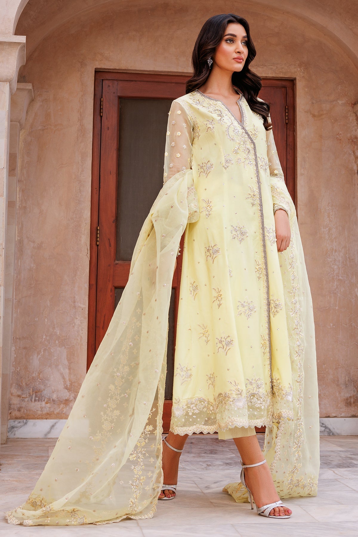 Mina Kashif | Shahbano Luxury Pret 24 | Abira by Mina Kashif - Designer Dress - Type: Ladies Clothes - Available at Libayah - 100% Original
