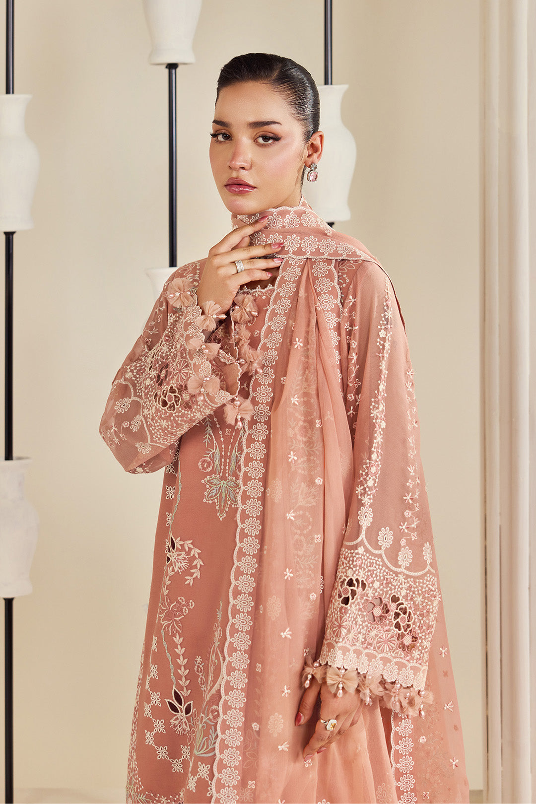 Alizeh | Dhaagay Formals |AF-DHG-5045-Sorah by Alizeh - Designer Dress  - Type : Ladies Clothes - Available at Libayah - 100% Original 