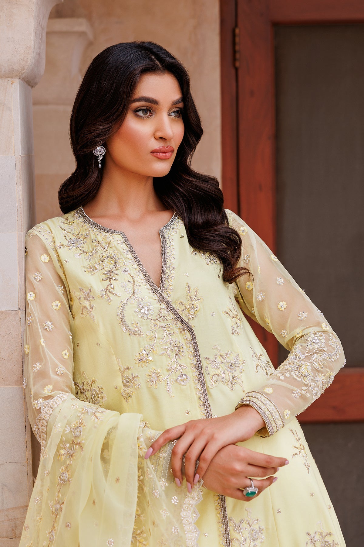 Mina Kashif | Shahbano Luxury Pret 24 | Abira by Mina Kashif - Designer Dress - Type: Ladies Clothes - Available at Libayah - 100% Original