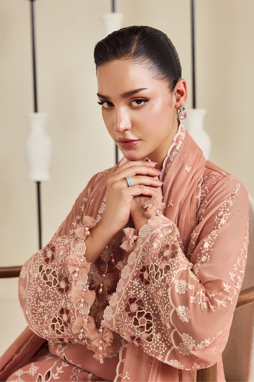 Alizeh | Dhaagay Formals |AF-DHG-5045-Sorah by Alizeh - Designer Dress  - Type : Ladies Clothes - Available at Libayah - 100% Original 