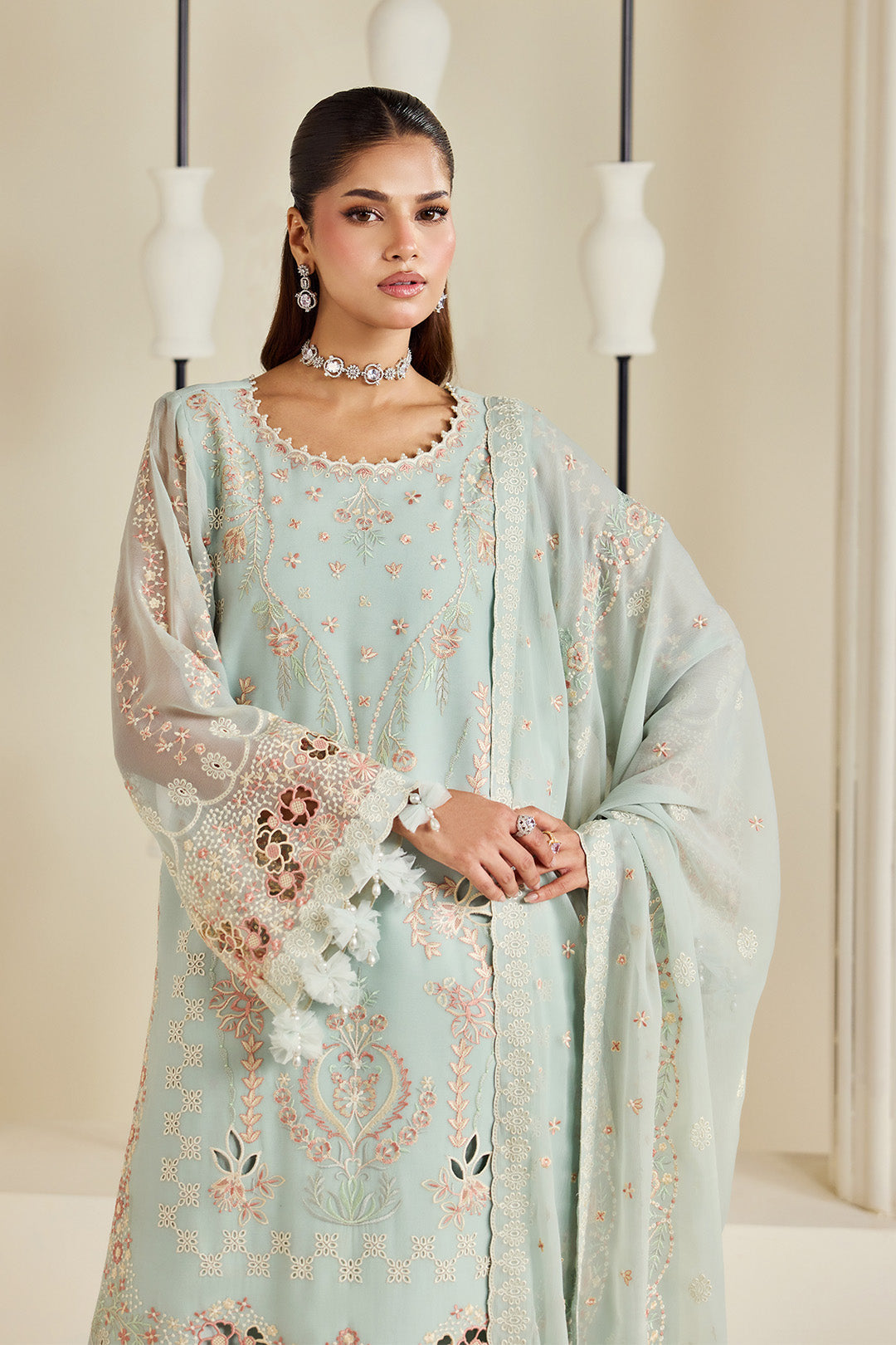 Alizeh | Dhaagay Formals | AF-DHG-5046-Tiyaahe by Alizeh - Designer Dress  - Type : Ladies Clothes - Available at Libayah - 100% Original 