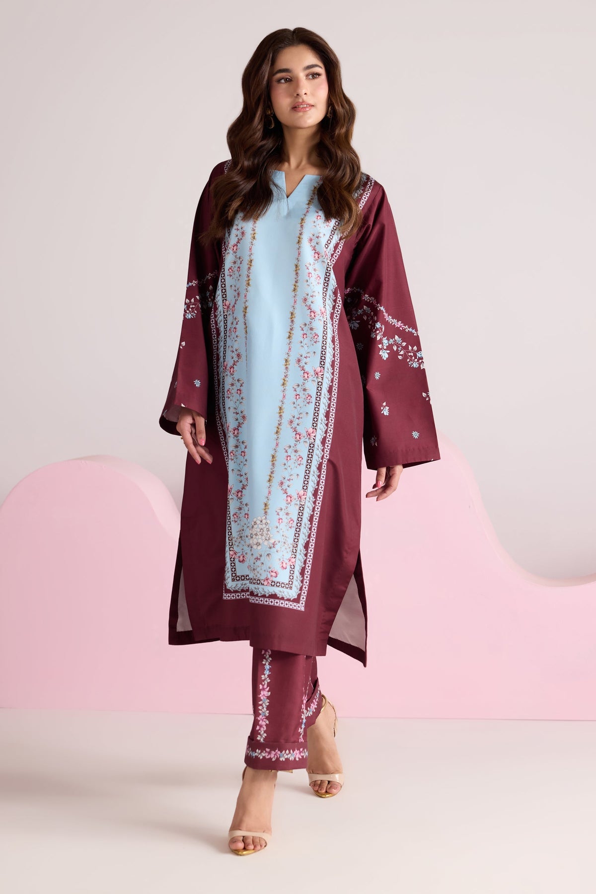 Alizeh | Printed Lawn | AF-PL-6073-Layl by Alizeh - Designer Dress  - Type : Ladies Clothes - Available at Libayah - 100% Original 