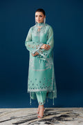Alizeh | Dua Formals 26 | AF-DUA-3034-Sea Glass by Alizeh - Designer Dress  - Type : Ladies Clothes - Available at Libayah - 100% Original 