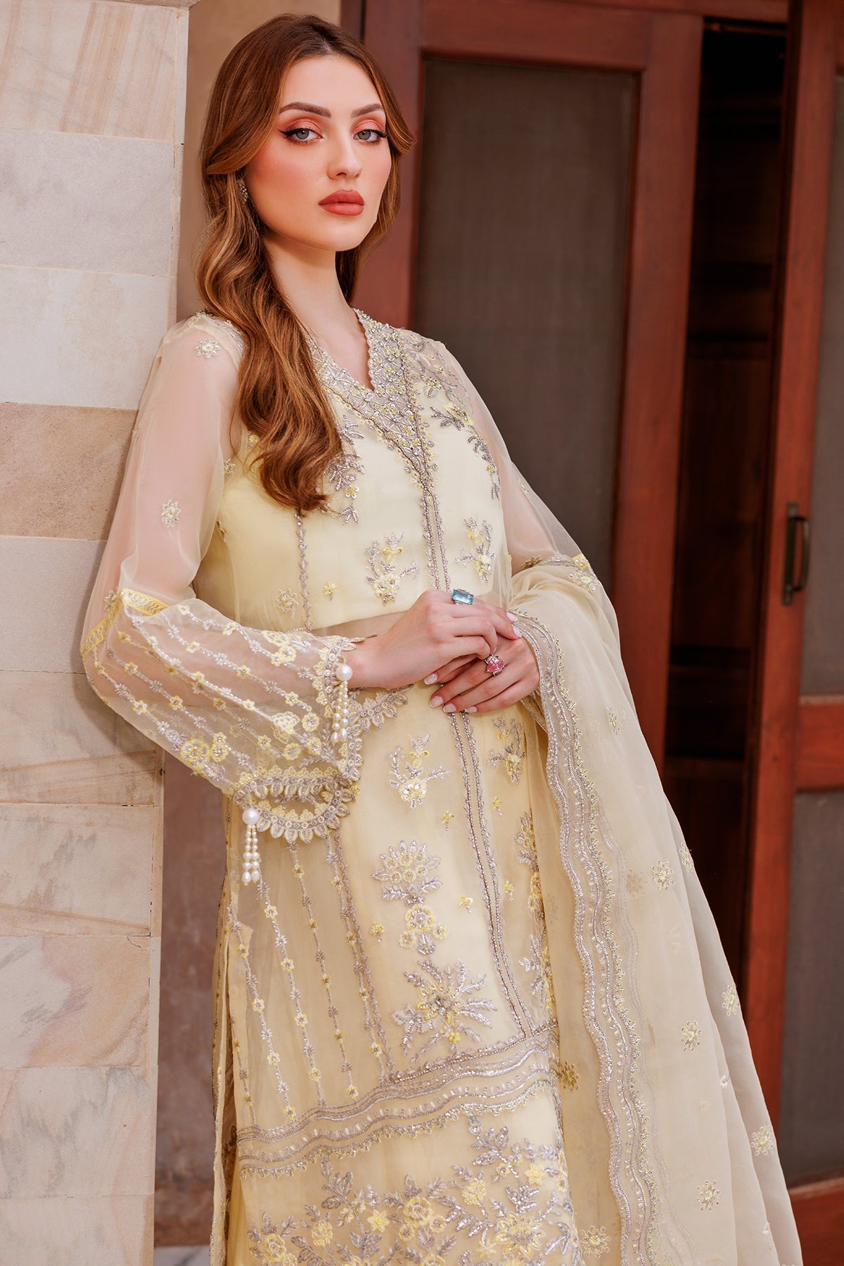Mina Kashif | Shahbano Luxury Pret 24 | Reem by Mina Kashif - Designer Dress - Type: Ladies Clothes - Available at Libayah - 100% Original