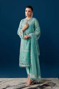 Alizeh | Dua Formals 26 | AF-DUA-3034-Sea Glass by Alizeh - Designer Dress  - Type : Ladies Clothes - Available at Libayah - 100% Original 