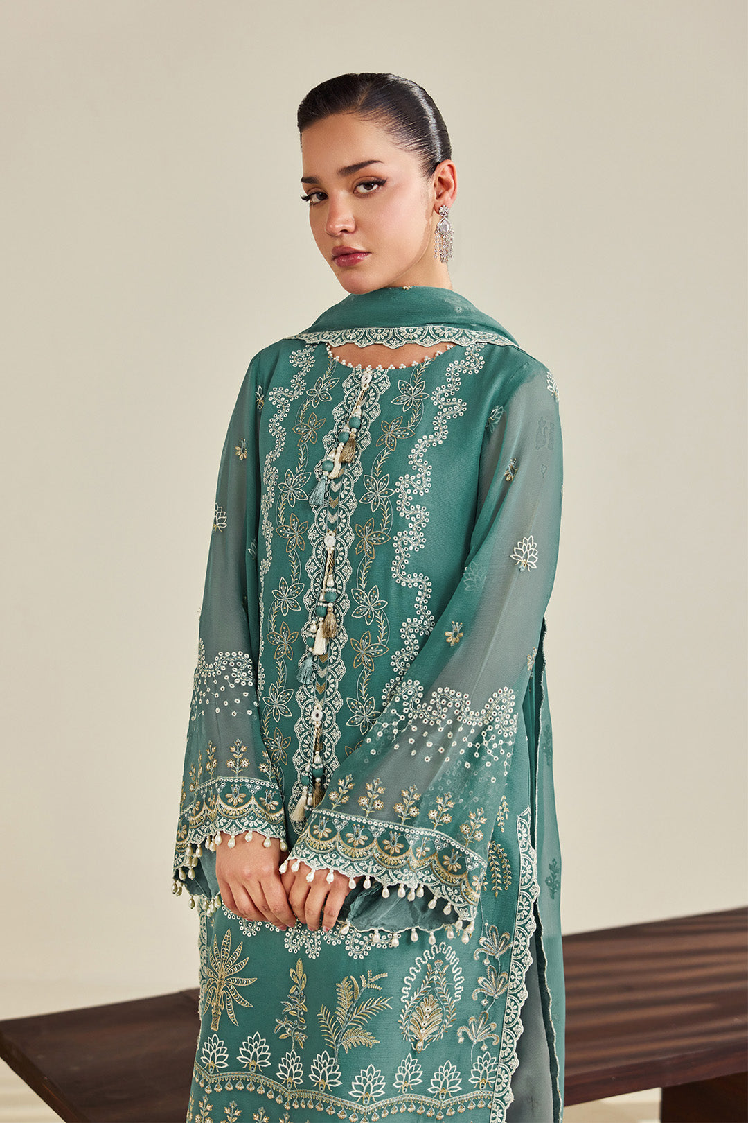 Alizeh | Dhaagay Formals |AF-DHG-5052-Zarqa by Alizeh - Designer Dress  - Type : Ladies Clothes - Available at Libayah - 100% Original 