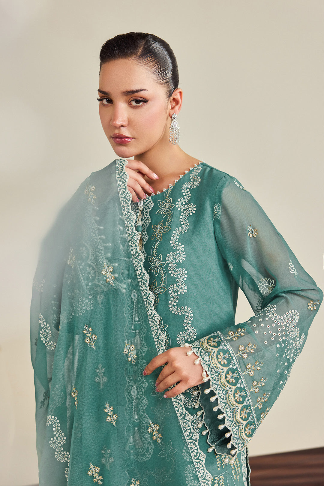 Alizeh | Dhaagay Formals |AF-DHG-5052-Zarqa by Alizeh - Designer Dress  - Type : Ladies Clothes - Available at Libayah - 100% Original 