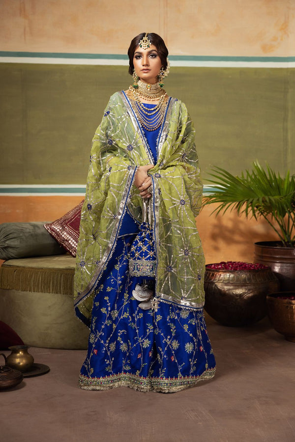 Erum Khan | Begham Jaan Bridal Formals | GULMOHAR by Erum Khan - Designer Dress - Type: Bridal - Available at Libayah - 100% Original