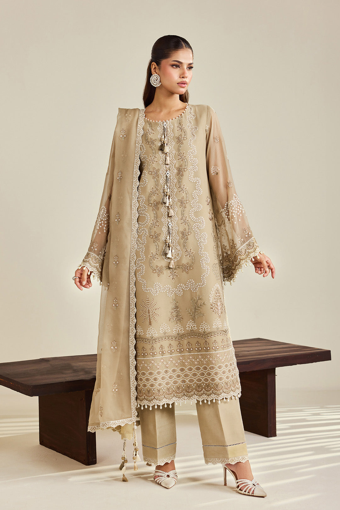 Alizeh | Dhaagay Formals |AF-DHG-5051-Azeen by Alizeh - Designer Dress  - Type : Ladies Clothes - Available at Libayah - 100% Original 