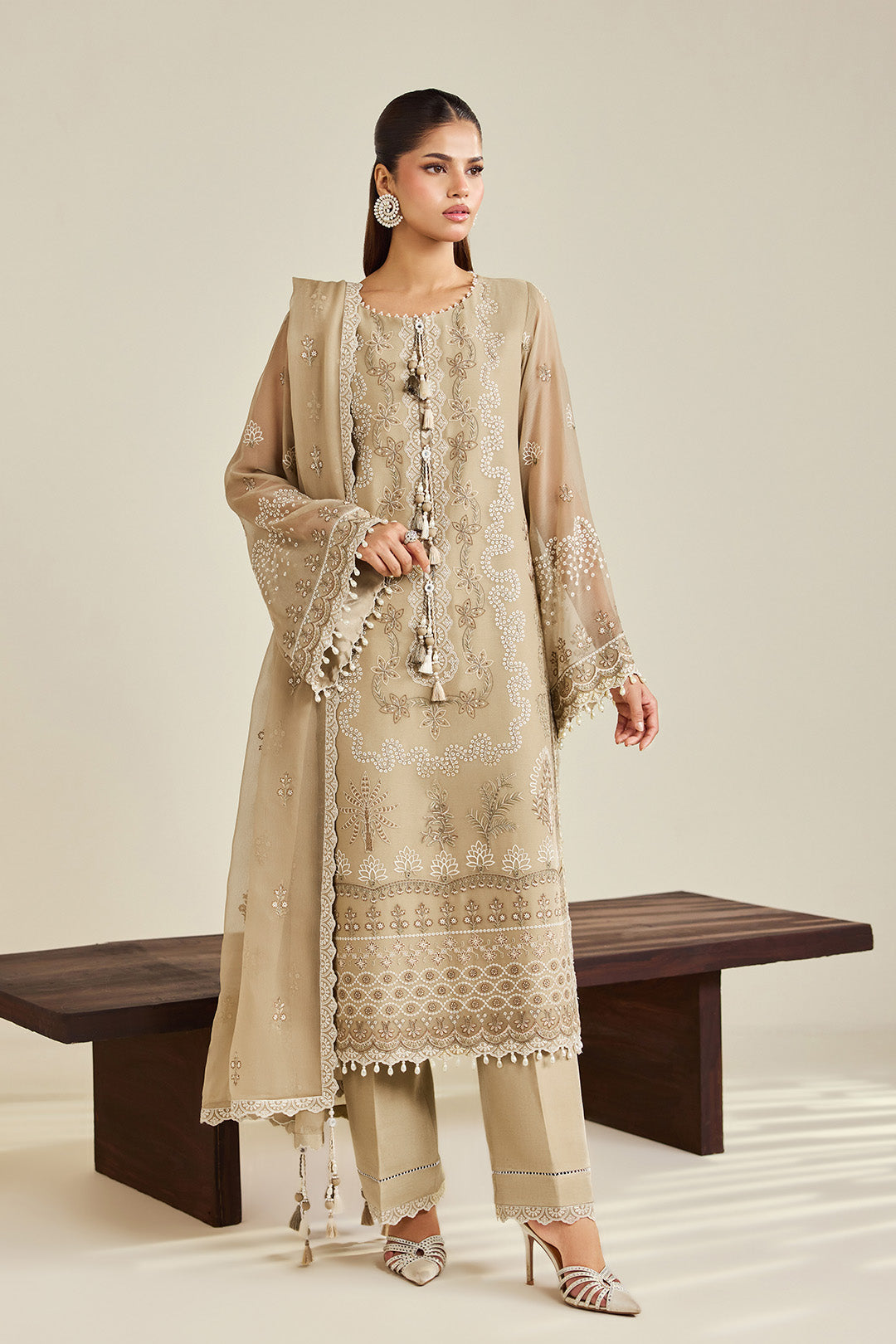 Alizeh | Dhaagay Formals |AF-DHG-5051-Azeen by Alizeh - Designer Dress  - Type : Ladies Clothes - Available at Libayah - 100% Original 