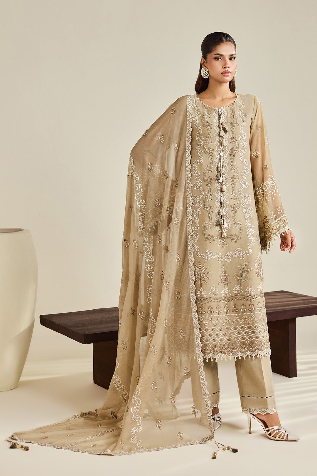 Alizeh | Dhaagay Formals |AF-DHG-5051-Azeen by Alizeh - Designer Dress  - Type : Ladies Clothes - Available at Libayah - 100% Original 