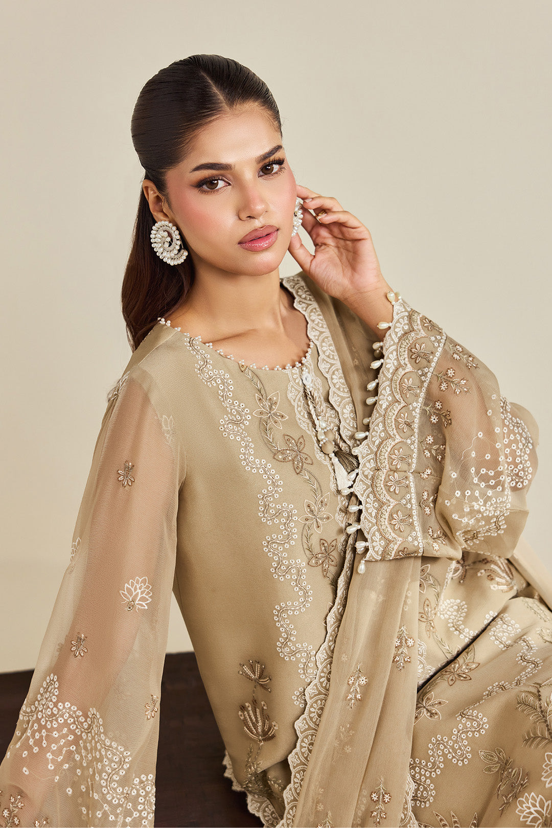 Alizeh | Dhaagay Formals |AF-DHG-5051-Azeen by Alizeh - Designer Dress  - Type : Ladies Clothes - Available at Libayah - 100% Original 