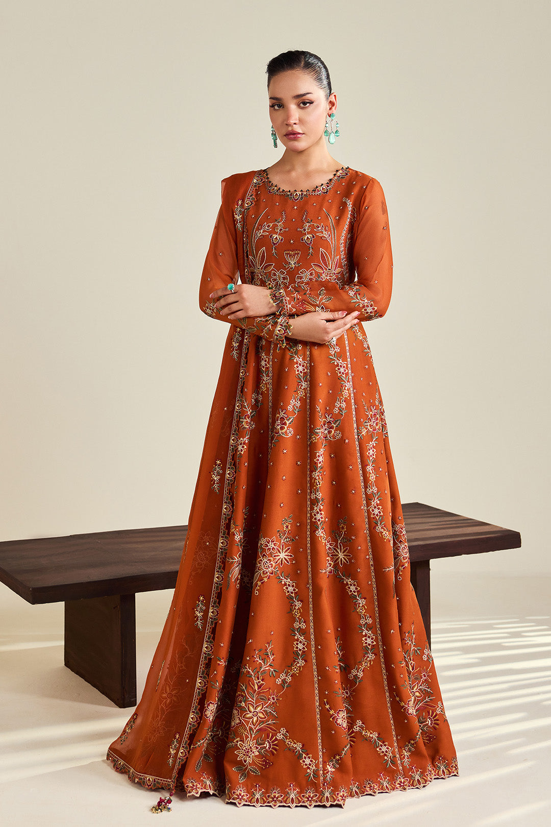 Alizeh | Dhaagay Formals | AF-DHG-5048-Zumar by Alizeh - Designer Dress  - Type : Ladies Clothes - Available at Libayah - 100% Original 