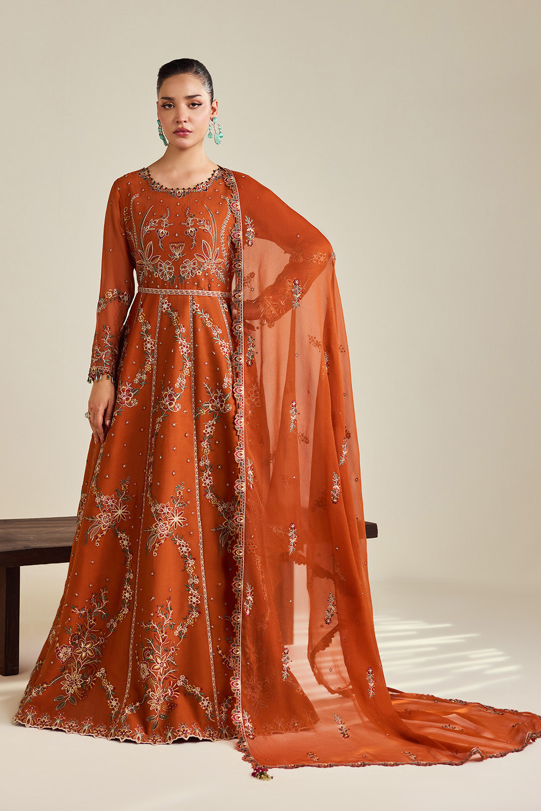 Alizeh | Dhaagay Formals | AF-DHG-5048-Zumar by Alizeh - Designer Dress  - Type : Ladies Clothes - Available at Libayah - 100% Original 