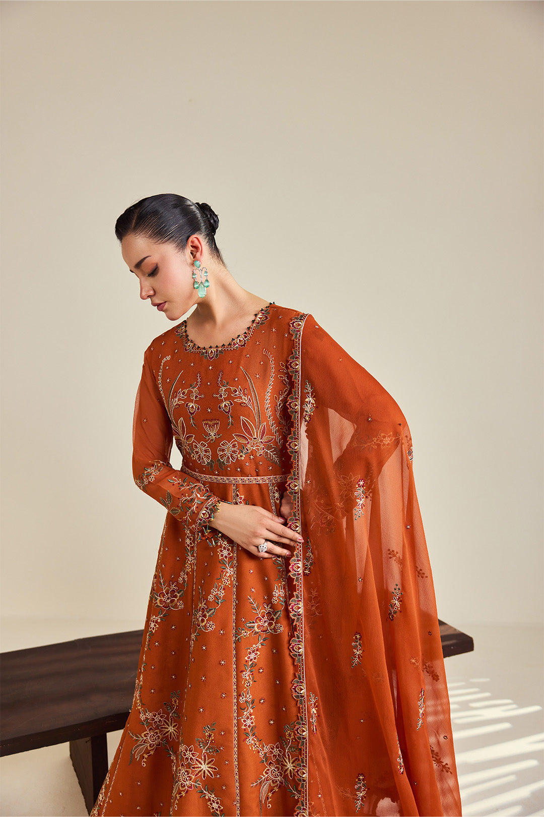 Alizeh | Dhaagay Formals | AF-DHG-5048-Zumar by Alizeh - Designer Dress  - Type : Ladies Clothes - Available at Libayah - 100% Original 