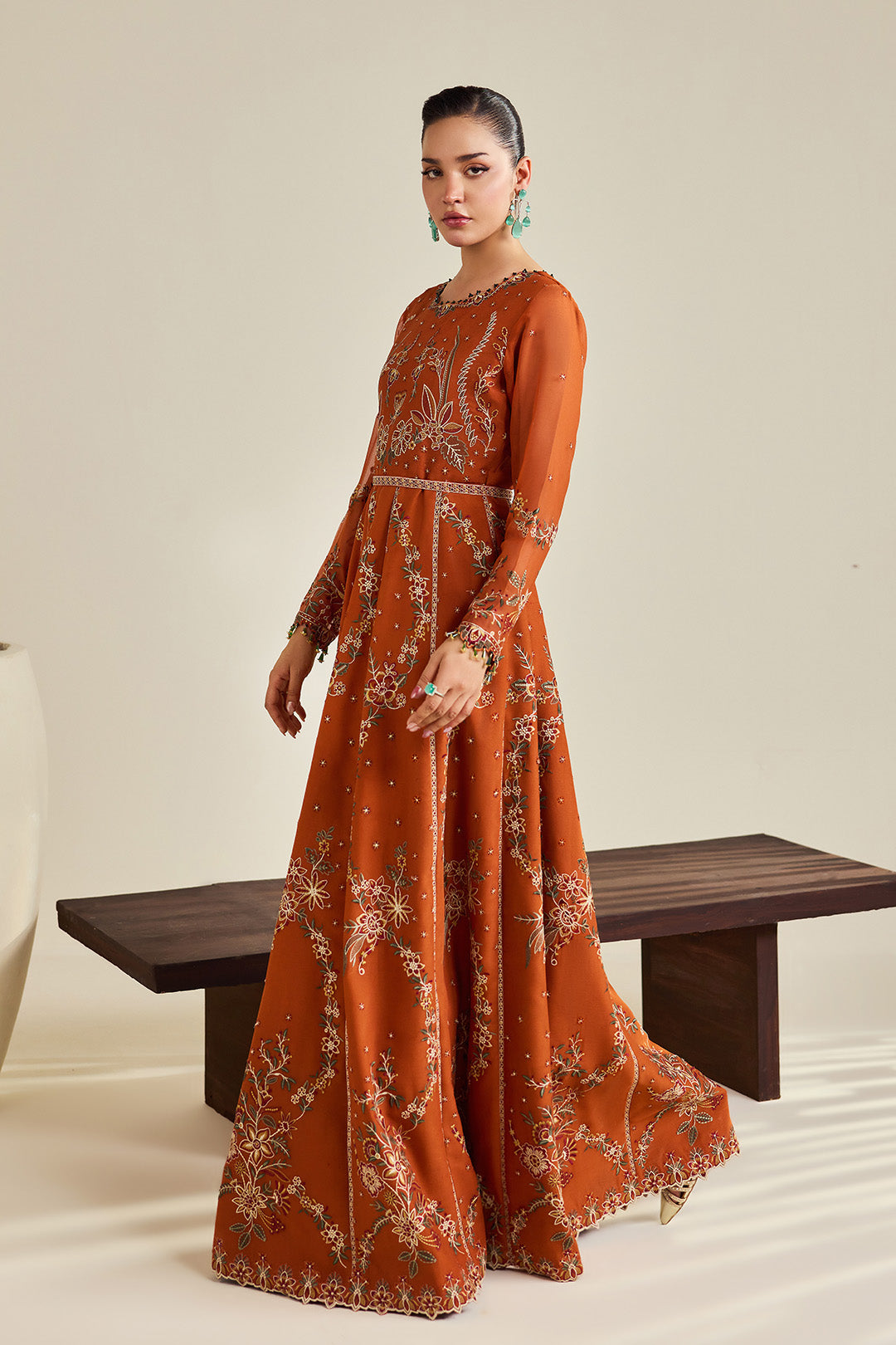Alizeh | Dhaagay Formals | AF-DHG-5048-Zumar by Alizeh - Designer Dress  - Type : Ladies Clothes - Available at Libayah - 100% Original 