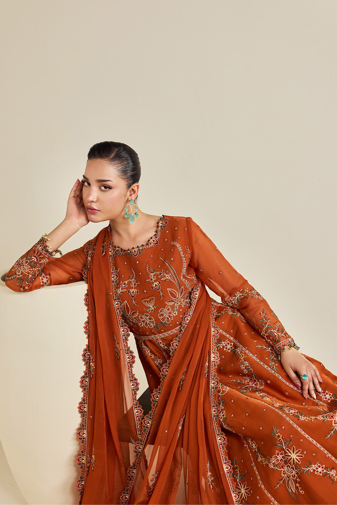 Alizeh | Dhaagay Formals | AF-DHG-5048-Zumar by Alizeh - Designer Dress  - Type : Ladies Clothes - Available at Libayah - 100% Original 