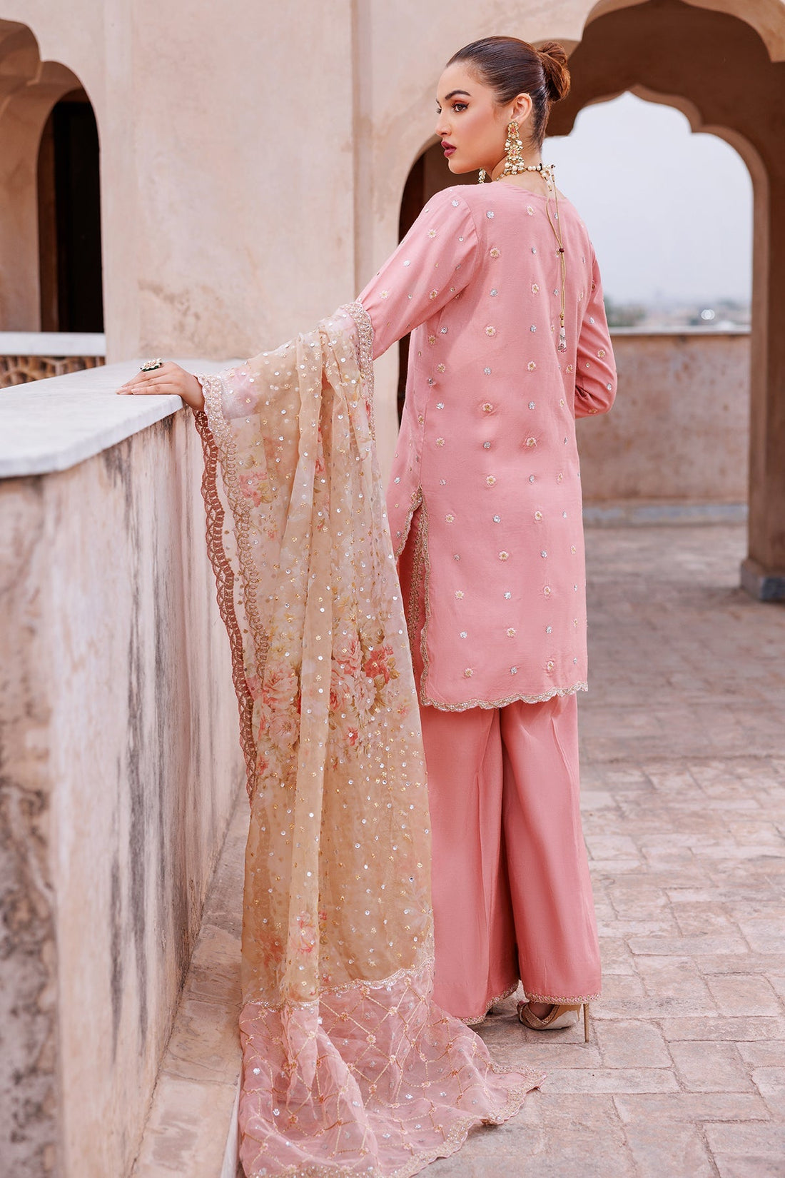 Mina Kashif | Shahbano Luxury Pret 24 | Amber by Mina Kashif - Designer Dress - Type: Ladies Clothes - Available at Libayah - 100% Original