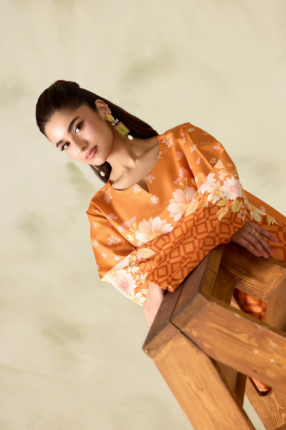 Alizeh | Printed Lawn | AF-PL-6074-Mile by Alizeh - Designer Dress  - Type : Ladies Clothes - Available at Libayah - 100% Original 