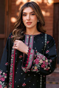 Farasha | Summer Weaves Embroidered Lawn | Ornate Noir by Farasha - Designer Dress - Type: Ladies Clothes - Available at Libayah - 100% Original