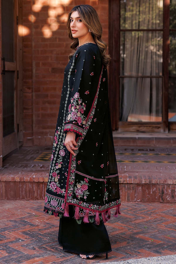Farasha | Summer Weaves Embroidered Lawn | Ornate Noir by Farasha - Designer Dress - Type: Ladies Clothes - Available at Libayah - 100% Original