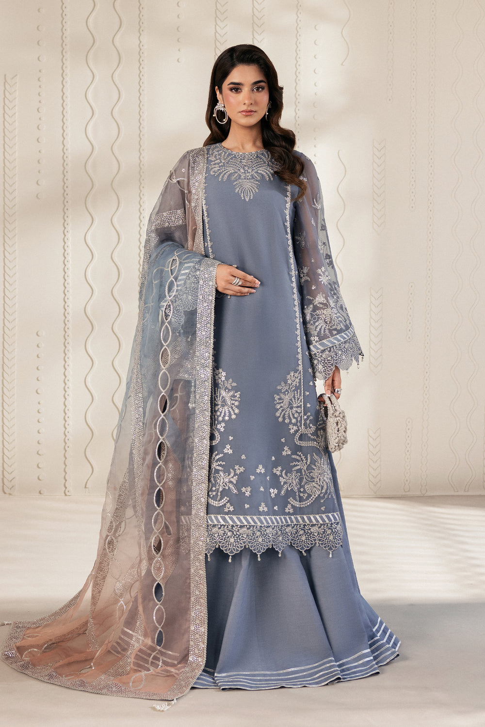 Zarif | Bayaan Formals | NILMAH by Zarif - Designer Dress  - Type : Ladies Clothes - Available at Libayah - 100% Original 