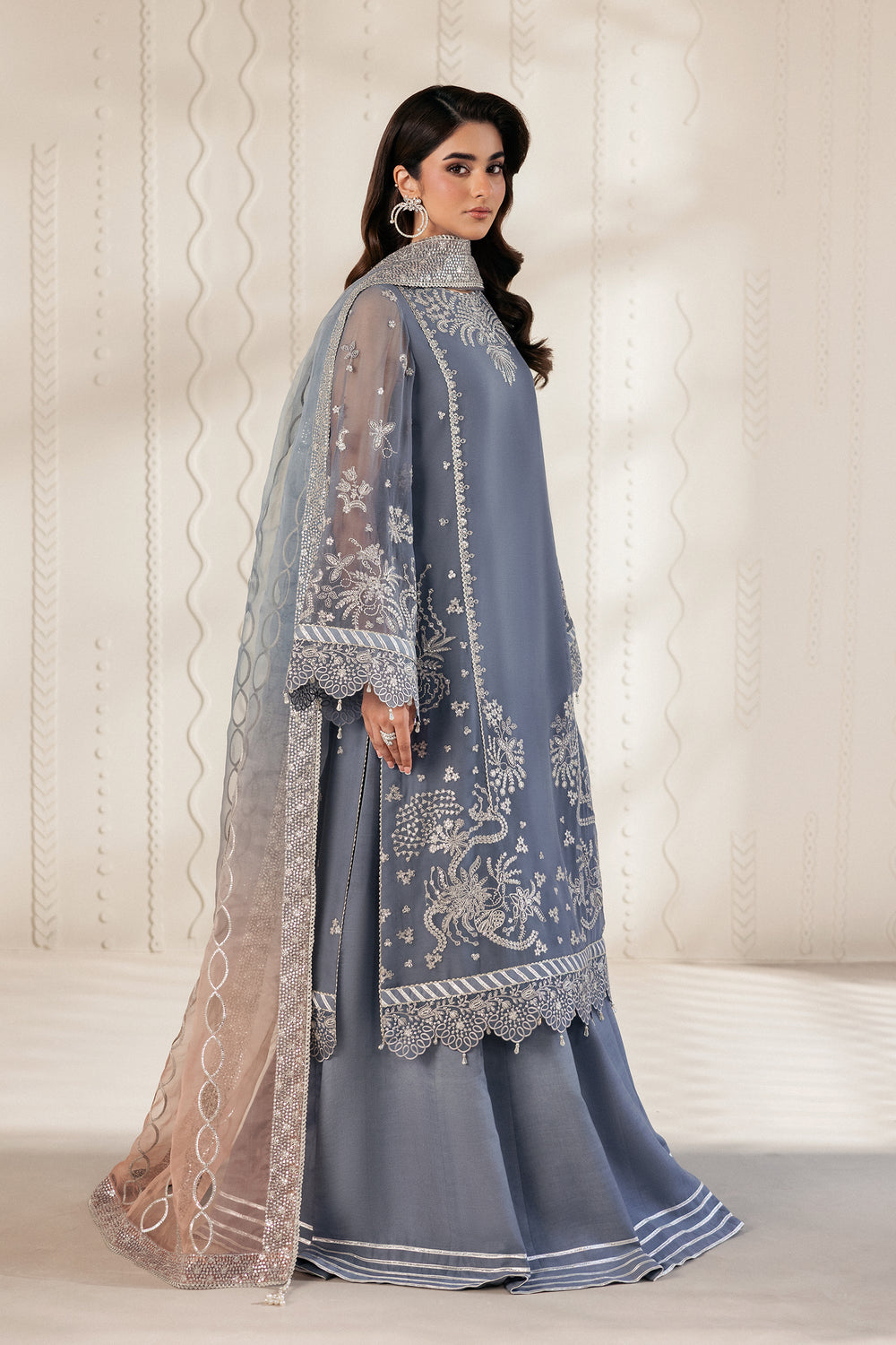 Zarif | Bayaan Formals | NILMAH by Zarif - Designer Dress  - Type : Ladies Clothes - Available at Libayah - 100% Original 